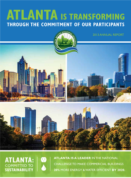 Atlanta Is Transforming Through the Commitment of Our Participants