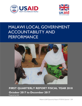 Malawi Local Government Accountability and Performance