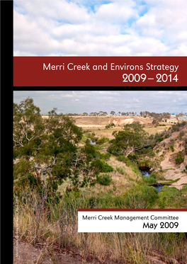 Merri Creek and Environs Strategy 2009-2014