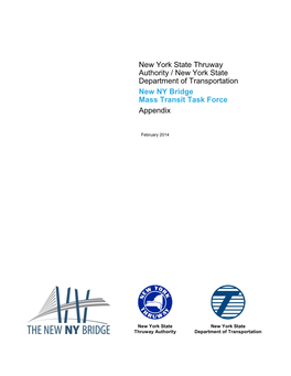 Mass Transit Task Force Final Report Appendix
