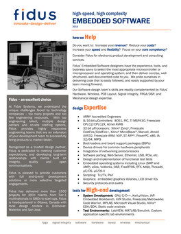 Embedded Software 2018