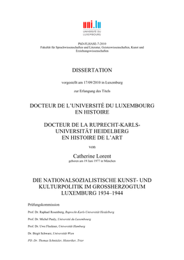 Universit Du Luxembourg