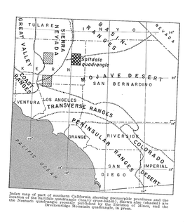 Geology of the Saltdale Quadrangle, California