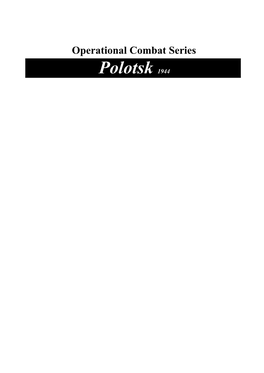 Polotsk 1944