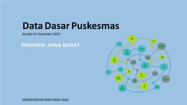 Data Dasar Puskesmas Kondisi 31 Desember 2019