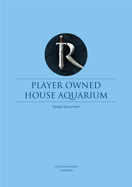 Player Owned House Aquarium