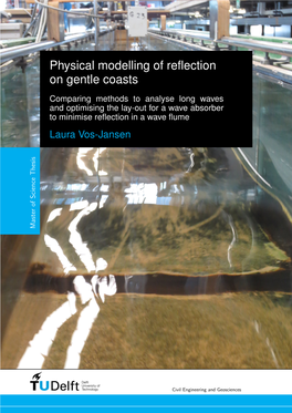 Physical Modelling of Reflection on Gentle Coasts