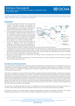 OCHA Syria Flash Update #9