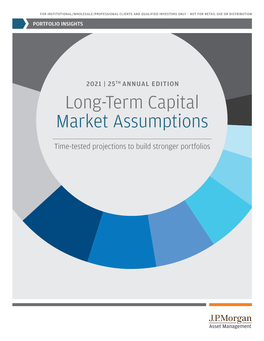 Long-Term Capital Market Assumptions