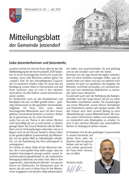 Mitteilungsblatt Nr