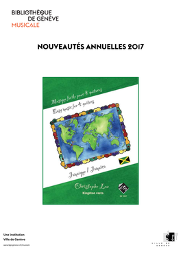 Liste Annuelle 2017 Pour