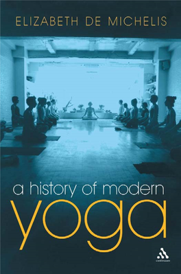 History of Modern Yoga: Patanjali and Western Esotericism