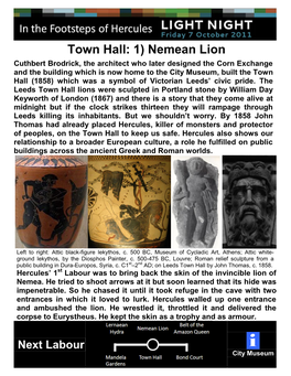 1) Nemean Lion