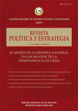 Política Y Estrategia Nº 115 ENERO - JUNIO 2010