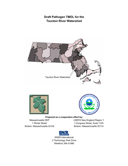 Draft Pathogen TMDL for the Taunton River Watershed