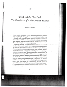 FDR and the New Deal