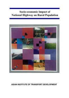 Socio-Economic Impact of National Highway on Rural Population