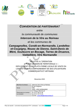 Entre La Communauté De Communes Intercom De La Vire Au Noireau Et