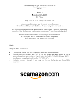 Scamazon.Com 140 Points