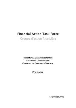Financial Action Task Force Groupe D'action Financière