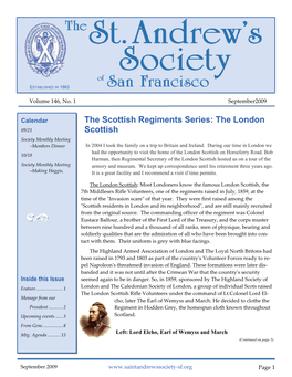 The Scottish Regiments Series: the London Scottish