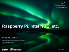 Raspberry Pi, Intel NUC, Etc