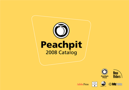 Peachpit Press 2008 Catalog