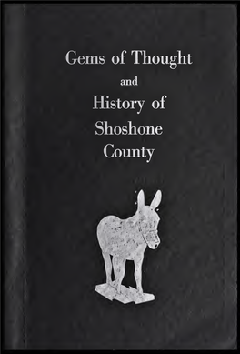 Gems of Thought and History of Shoshone County