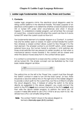 Chapter 8: Ladder Logic Language Reference