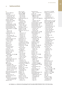 Lehrbuch Der Parasitologie Für Die Tiermedizin (ISBN 9783830411352) © 2013 Enke Verlag Anhang 626