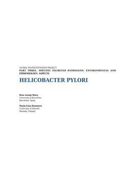 Helicobacter Pylori