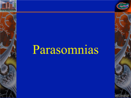 Parasomnias (PDF)
