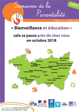 « Bienveillance Et Éducation » Cela Se Passe Près De Chez Vous En Octobre 2018