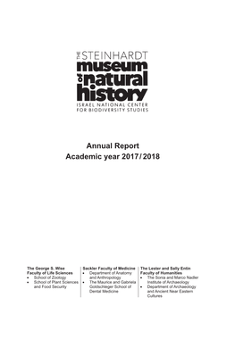 Annual Report Academic Year 2017/ 2018