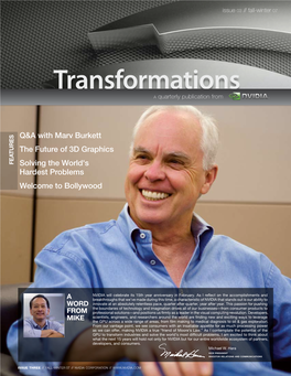 Transformations a Quarterly Publication From