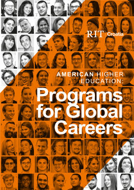 AMERICAN HIGHER EDUCATION: Programs for Global Careers Content