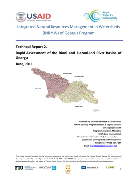 Integrated Natural Resources Management in Watersheds (INRMW) of Georgia Program