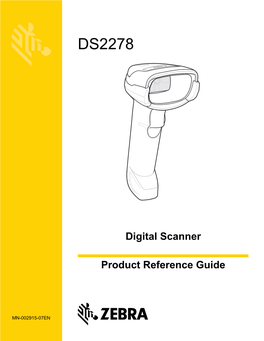 DS2278 Digital Scanner Product Reference Guide (En)