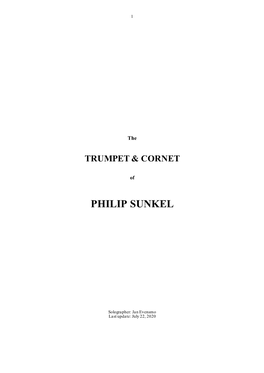 Download the TRUMPET of Phil Sunkel