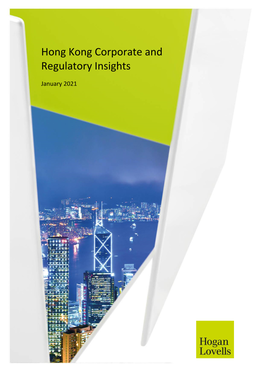 Hong Kong Corporate and Regulatory Insights