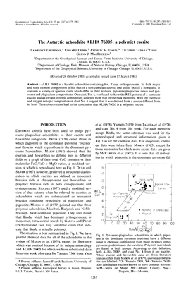 The Antarctic Achondrite ALHA 76005: a Polymict Eucrite