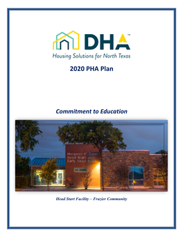 Read / Download the DHA 2020 Annual PHA Plan