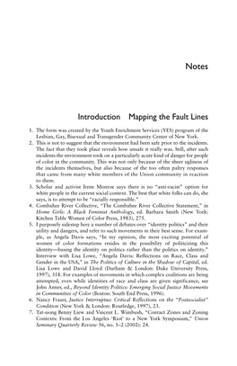 Introduction Mapping the Fault Lines