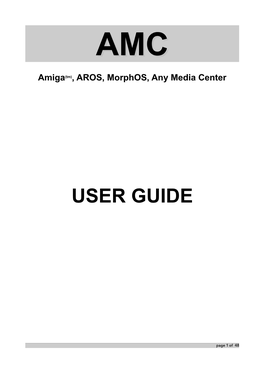AMC Official User Guide