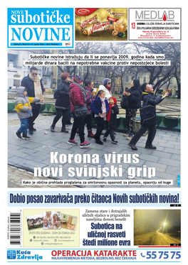 Korona Virus Novi Svinjski Grip