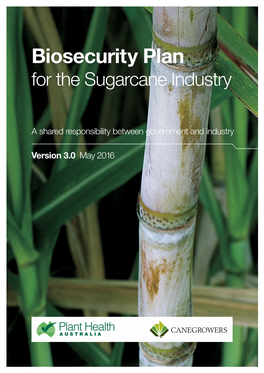 Biosecurity Plan for the Sugarcane Industry