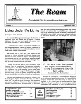 Living Under Ttie Lights Rockette Went to Jersey City Where He Fell in Love with the Lady Who Was to Become His Wife and the Mother of His Daughters