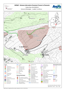 SIFRAP - Sistema Informativo Fenomeni Franosi in Piemonte