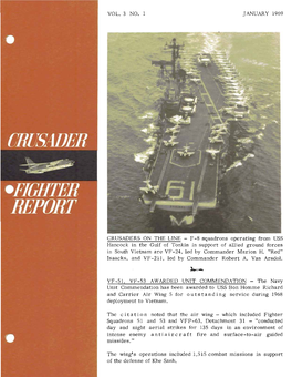 Crusader Fighter Report 1969 VOL. 3