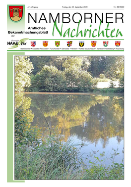 Namborner Nachrichten Nr.39